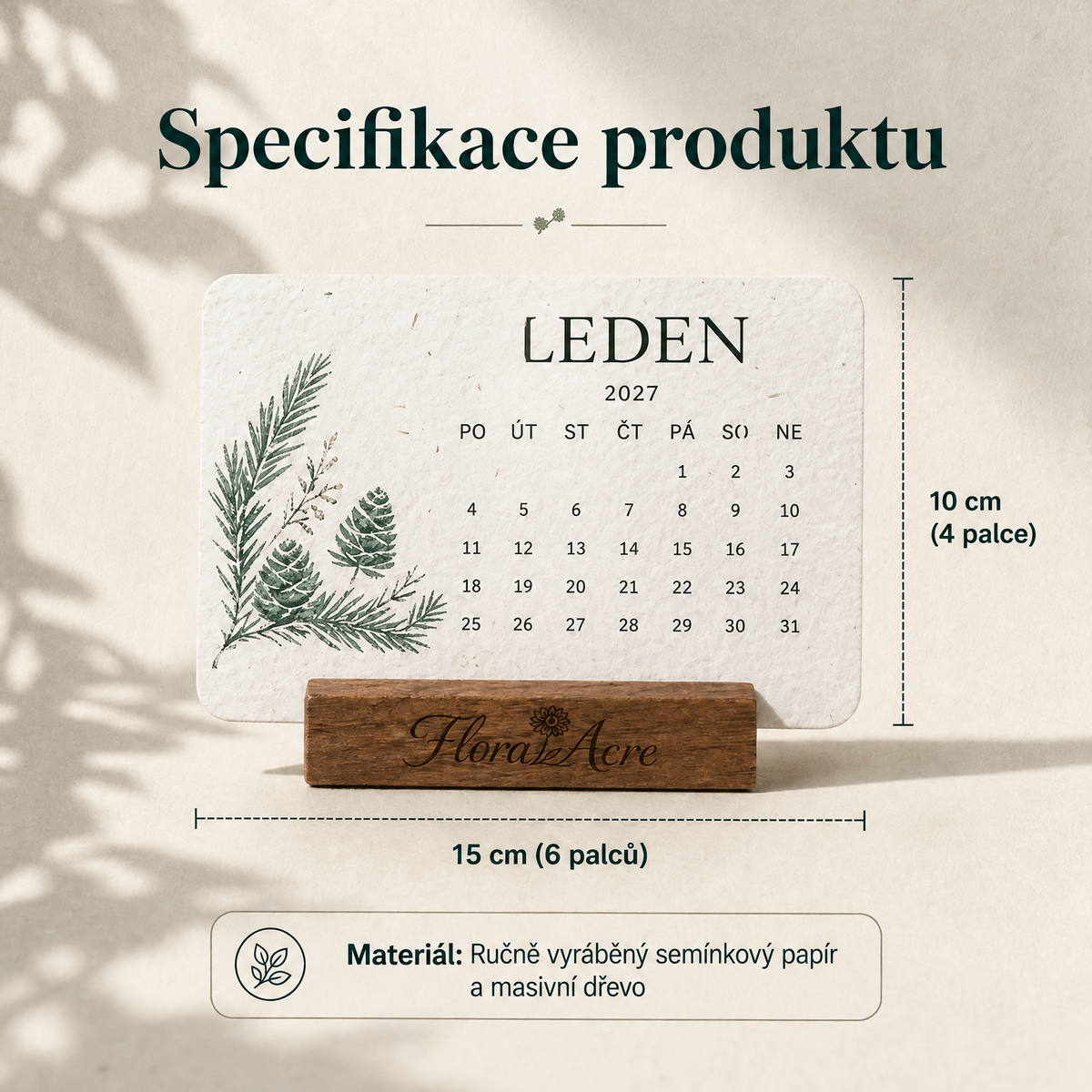 🌱 Sázecí kalendář se semeny na rok 2027 🌱 – Rok plný krásy; nový život na každé stránce! 📆