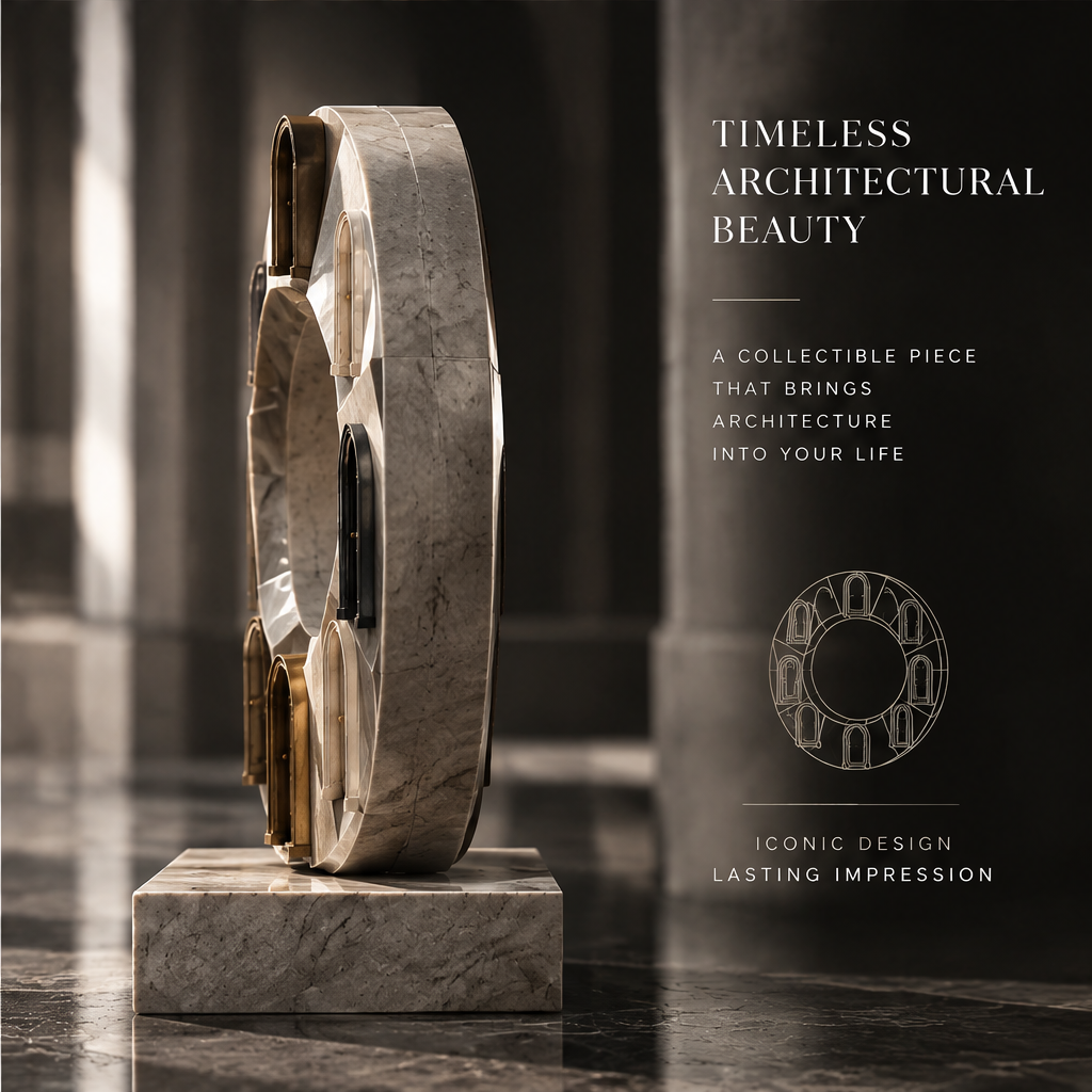 Ring of Doors Marble Sculpture