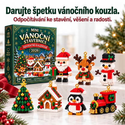 🎅🔥 POSLEDNÍ DEN: 50% SLEVA ✨ Vánoční stavebnicový adventní kalendář pro celou rodinu! 💎
