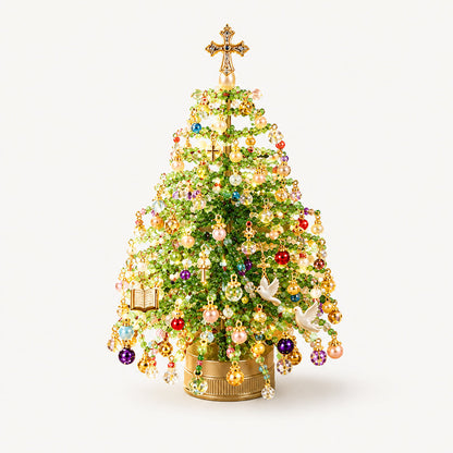 🎄 POSLEDNÍ DEN -50% SLEVA ✨  DIY Sada korálkového vánočního stromku – 5 jedinečných stylů 💎
