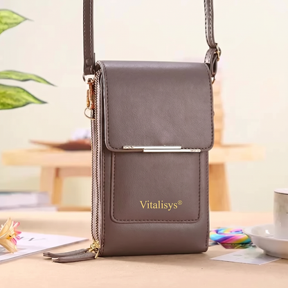 Poslední 3 hodiny: Sleva 50 %｜Novinka 2026 👑– minimalistická elegantní dámská i pánská dotyková crossbody peněženka na telefon s ochranou proti krádeži💎