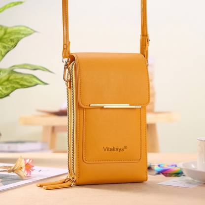 Poslední 3 hodiny: Sleva 50 %｜Novinka 2026 👑– minimalistická elegantní dámská i pánská dotyková crossbody peněženka na telefon s ochranou proti krádeži💎