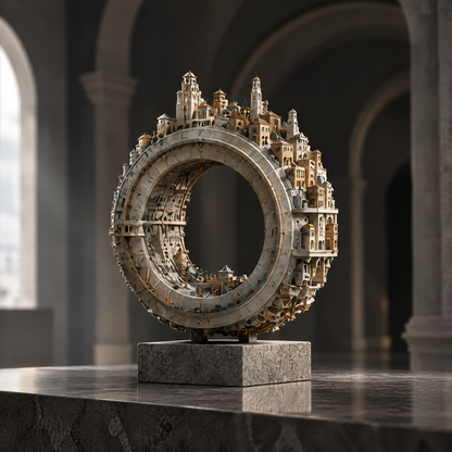 Circular City Architectural Sculpture