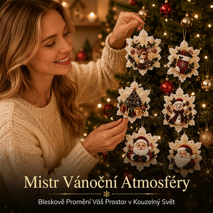 🎄 Časově omezená sleva 55 % 🎄 Sada vánočních DIY malovacích závěsných ozdob 💖