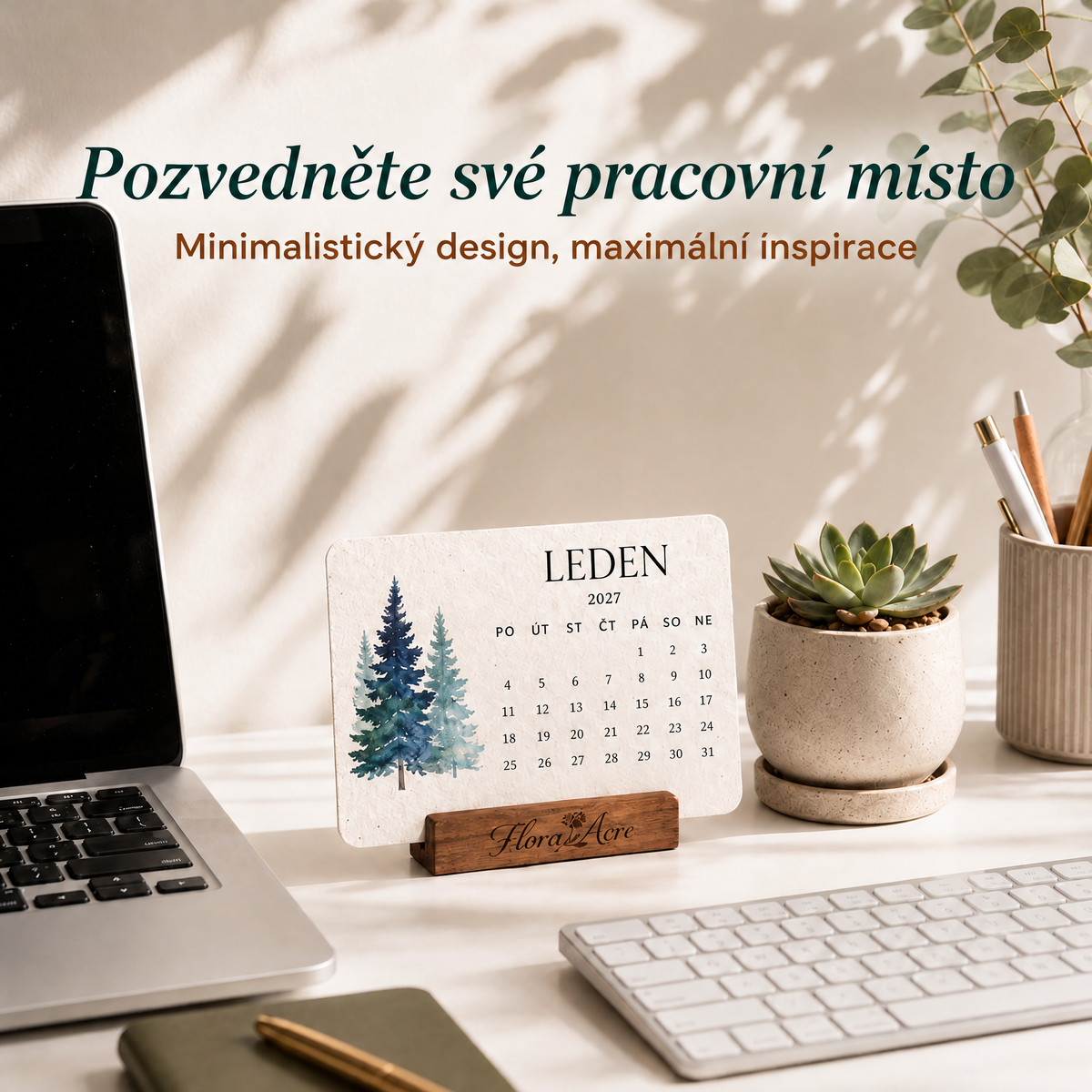 🌱 Sázecí kalendář se semeny na rok 2027 🌱 – Rok plný krásy; nový život na každé stránce! 📆