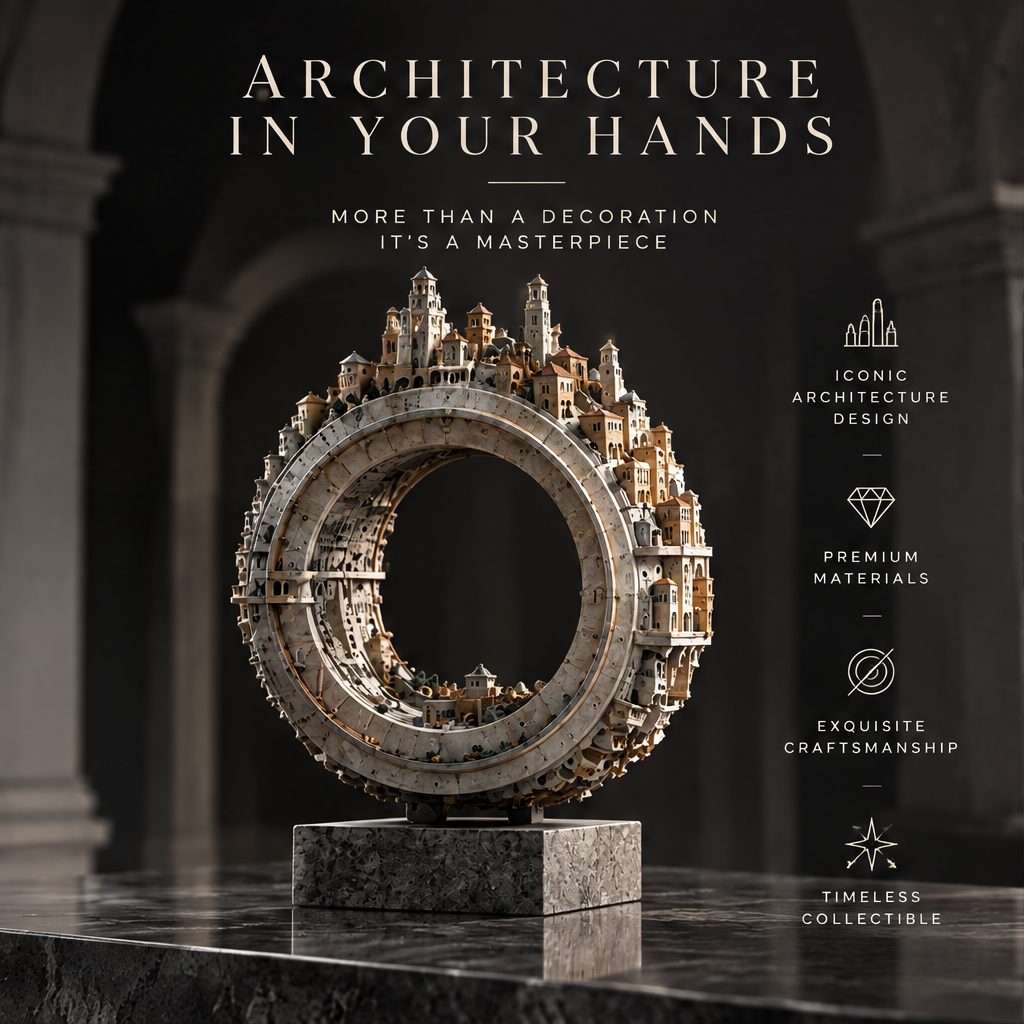 Circular City Architectural Sculpture