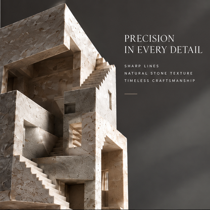 Stacked Staircase Architectural Sculpture