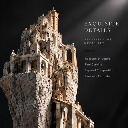 Cliffside Castle Architectural Sculpture