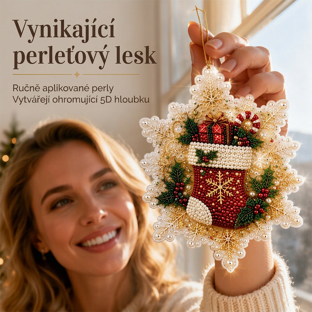 🎄 Časově omezená sleva 55 % 🎄 Sada vánočních DIY malovacích závěsných ozdob 💖