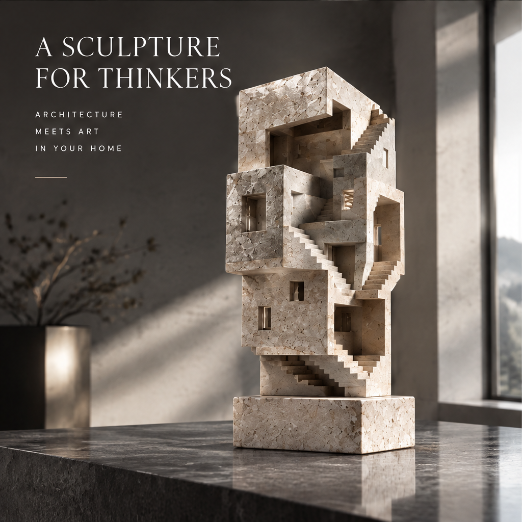 Stacked Staircase Architectural Sculpture