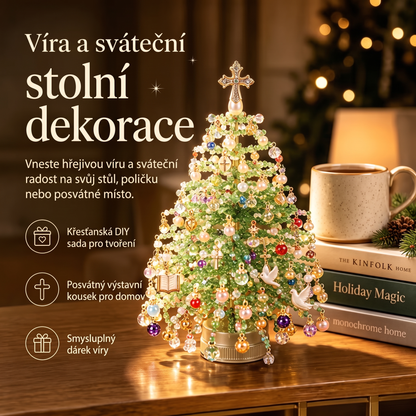 🎄 POSLEDNÍ DEN -50% SLEVA ✨  DIY Sada korálkového vánočního stromku – 5 jedinečných stylů 💎