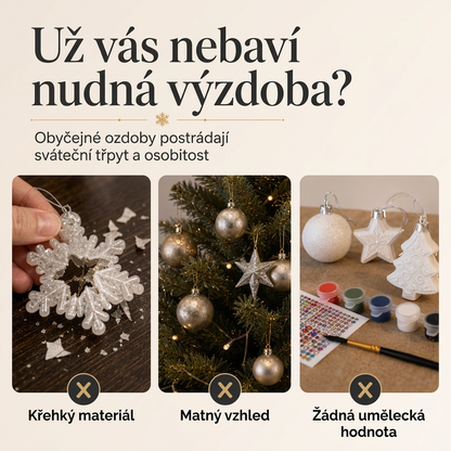 🎄 Časově omezená sleva 55 % 🎄 Sada vánočních DIY malovacích závěsných ozdob 💖