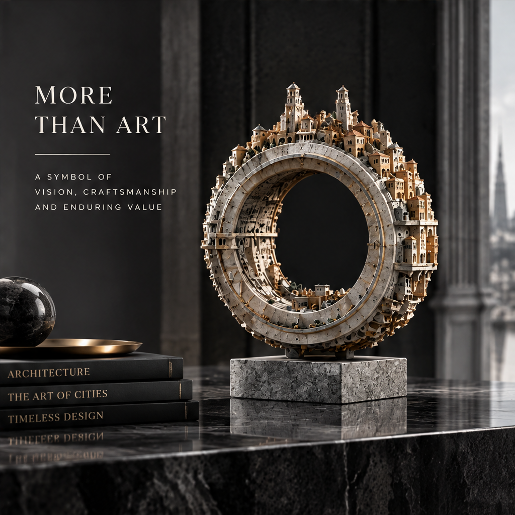 Circular City Architectural Sculpture