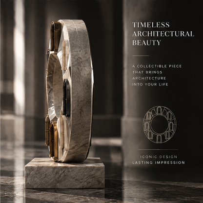 Ring of Doors Marble Sculpture