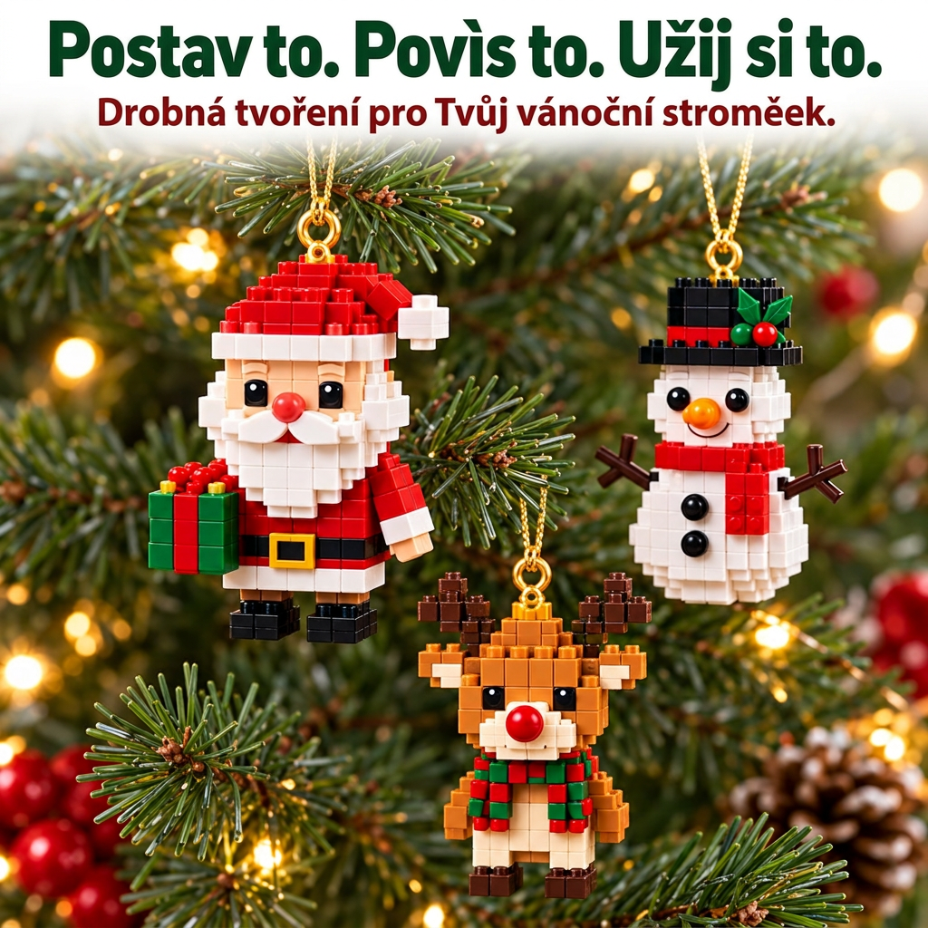 🎅🔥 POSLEDNÍ DEN: 50% SLEVA ✨ Vánoční stavebnicový adventní kalendář pro celou rodinu! 💎