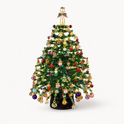🎄 POSLEDNÍ DEN -50% SLEVA ✨  DIY Sada korálkového vánočního stromku – 5 jedinečných stylů 💎