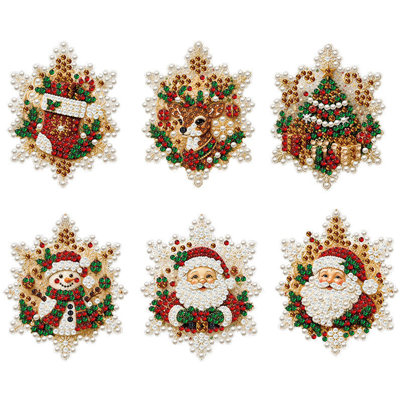 🎄 Časově omezená sleva 55 % 🎄 Sada vánočních DIY malovacích závěsných ozdob 💖